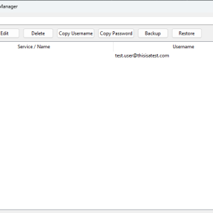 Offline Password Manager
